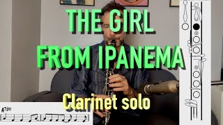 The Girl From Ipanema - Clarinet Solo
