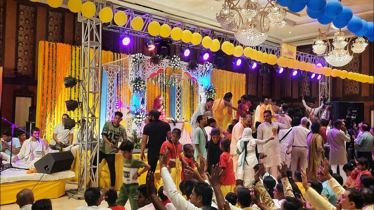 Iskcon Mandir janmashtami celebration Moradabad vlog☺️🙏Isckon mandir moradabad ☺️ drive in 24 mbd