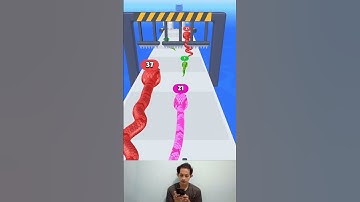 Level 28 Snake Run Race 3D All Levels Gameplay Walkthrough Android New Update #gaming #shorts