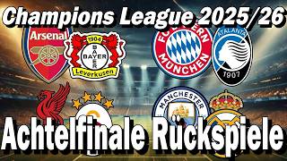 Champions League Round of 16 Prediction 2025/26 Second Legs – All Matches & Tips!