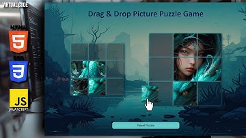 Build Puzzle Game using HTML, CSS & JS 🚀 | Javascript Projects For Beginners