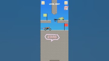 Draw bridge puzzle game level 2067 #drawing #game #Shorts