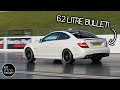 My C63 AMG obliterates its first day on the drag strip!