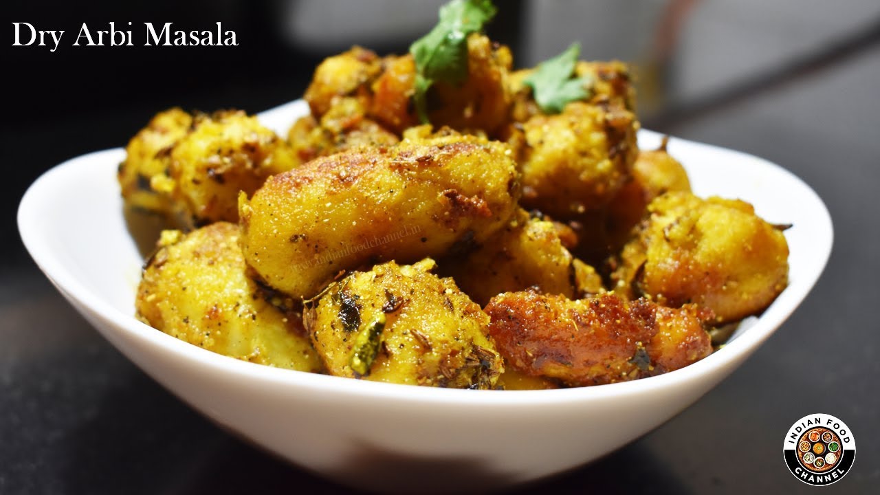Arbi Ki Sabji Sukhi Kaise Banaye - अरबी की सूखी सब्जी झटपट बनाये | Indian Food Channel