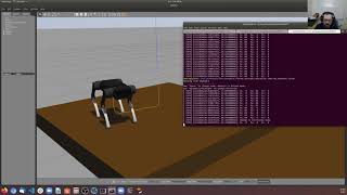 Unitree Robot A1 Simulation