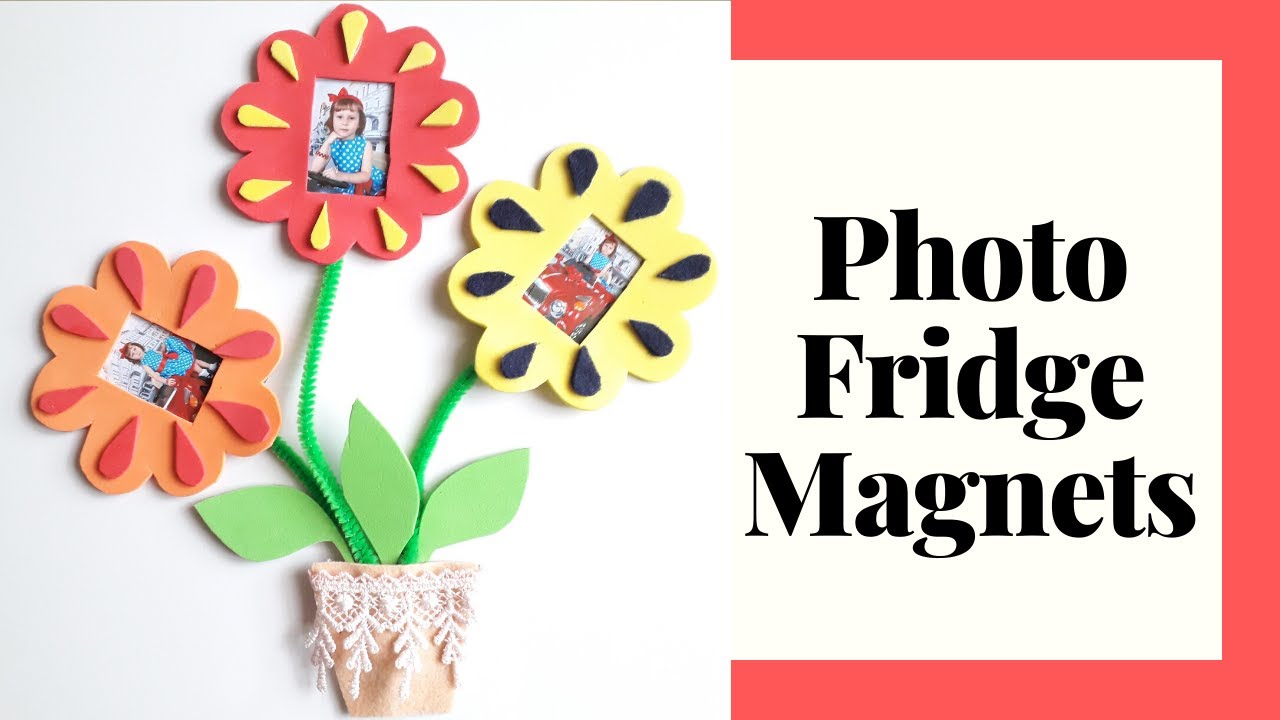 How to Make Photo Fridge Fridge craft idea