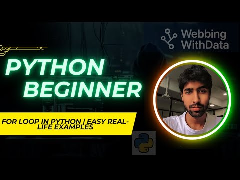 Capa de Python For Loop Explained with Real-Life Examples | Python Loops for Beginners