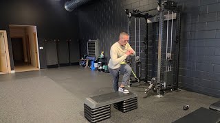 Unity Fitness - 3DS Crossover Step Up w/Lat'l FB (Ipsi)