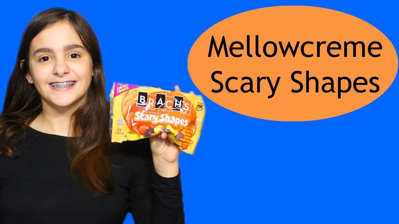 New Candy Review Mellowcreme Scary Shapes YouTube