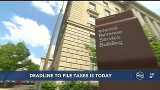 Deadline to file taxes has arrived