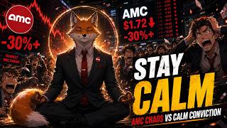 $AMC DROPS HARD: WHY I'M STAYING CALM!