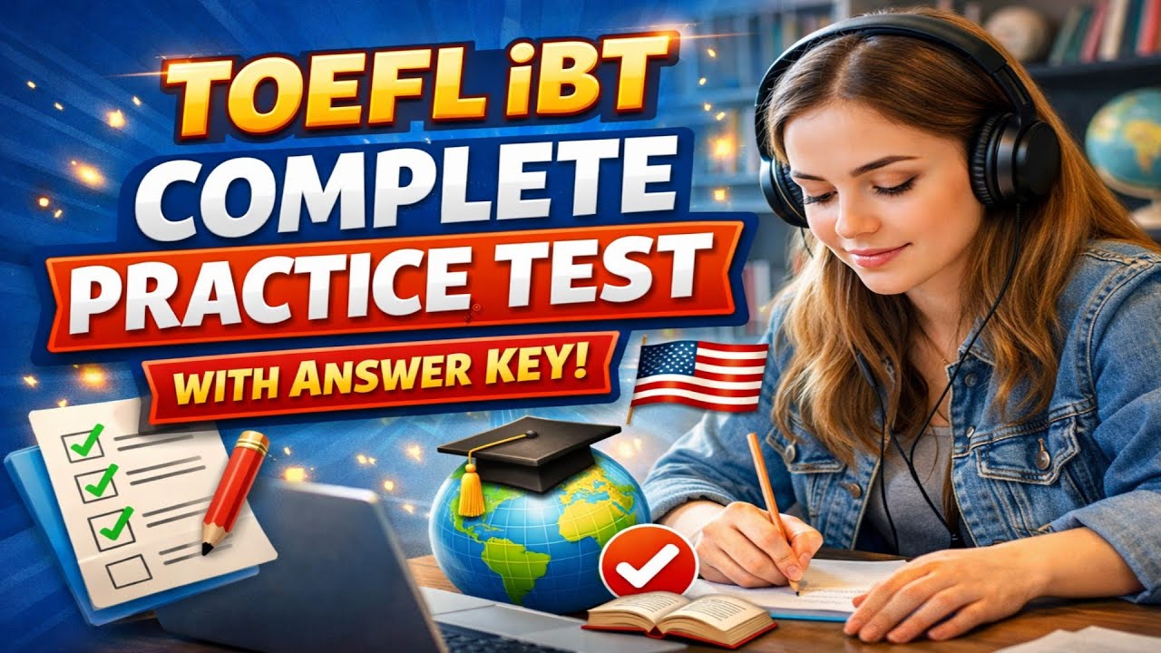 TOEFL iBT Practice Test with Answers 2026 
