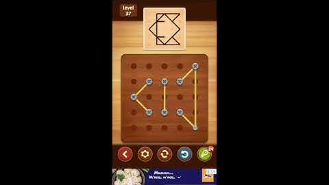 Line Puzzle: String Art. Bamboo. Levels 31 - 40. Walkthrough.