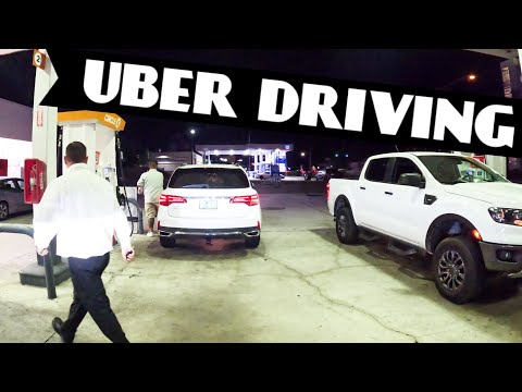 A Day In The Life Of An Uber Driver At Night - Disgruntled Passengers