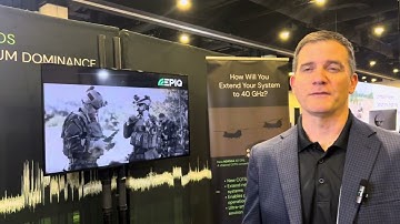 Epiq Solutions demos new four channel 18 to 40 GHz downconverter at AOC 2024