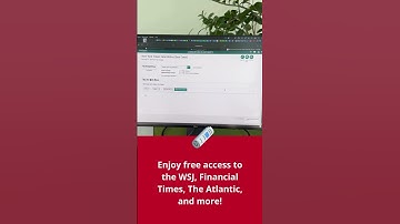 Enjoy free access to the WSJ, Financial Times, The Atlantic, and more! 🗞️