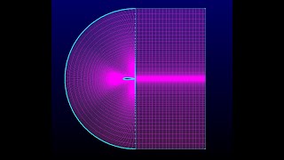 Pointwise Mesh Around NACA0015 Airfoil