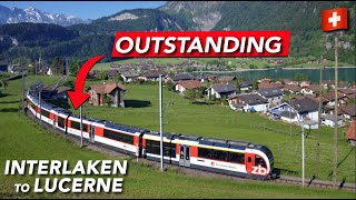 Interlaken to Lucerne with Zentralbahn - The Scenic Way across Brünig Pass