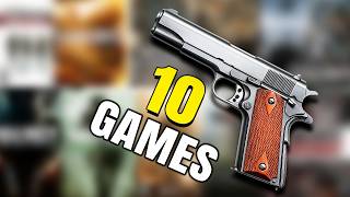 Colt M1911 Comparison in 10 Different GAMES