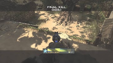 Insane Trickshot on Erosion!! (Mw3)