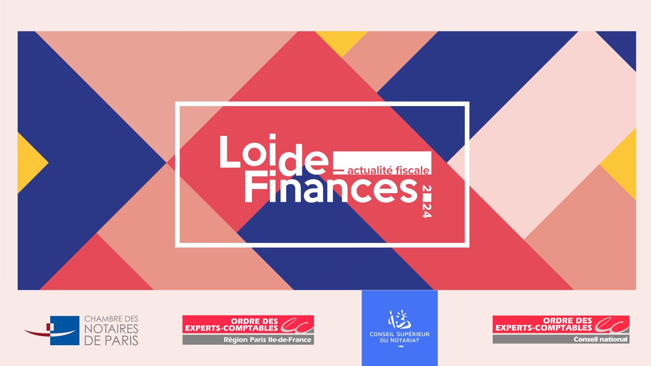 LOI DE FINANCES 2024 - YouTube