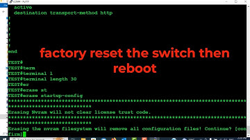 How to backup and restore cisco switch configuration using putty