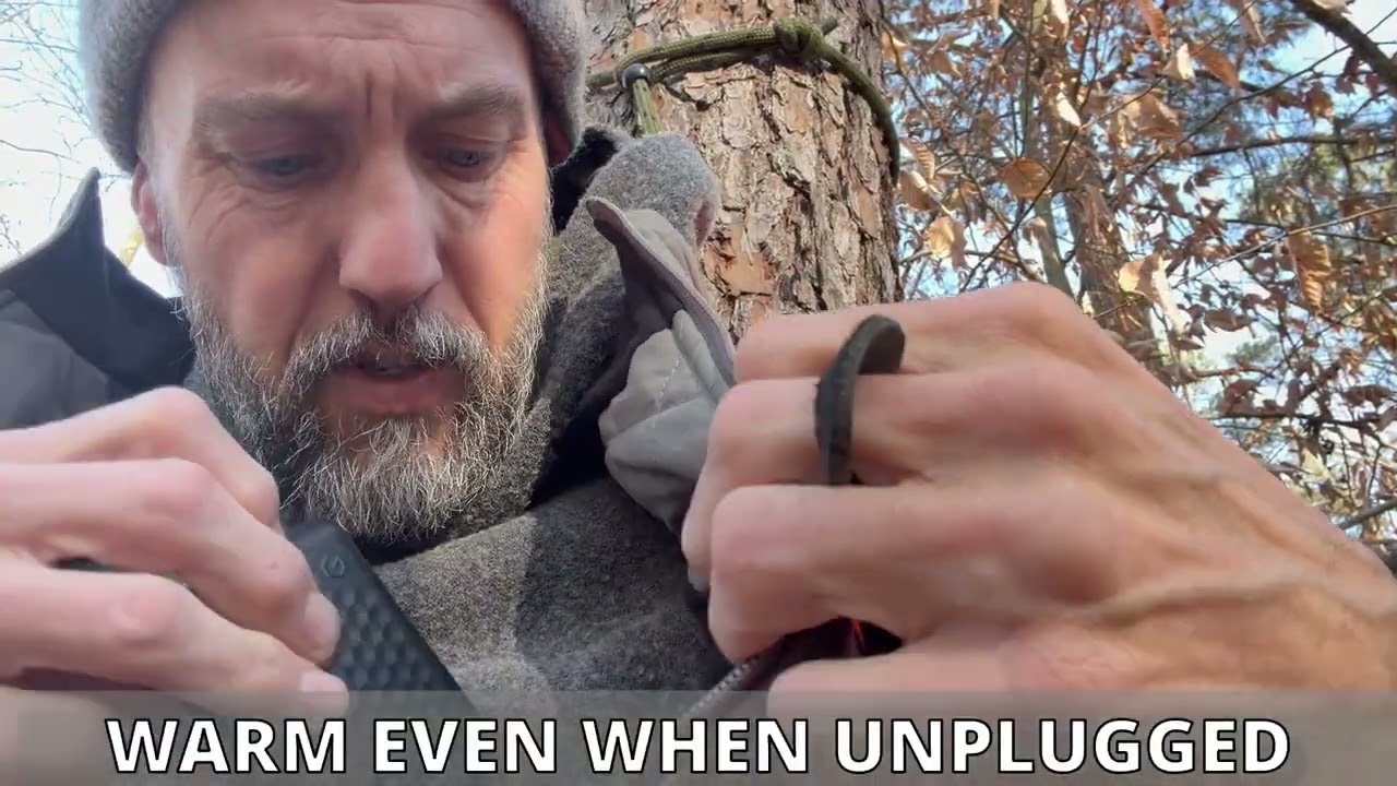 Жилет с подогревом Wulcea Graphene | Революционное решение | Согрейтесь в лесу