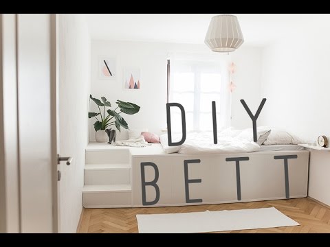Diy bett youtube Podestbett