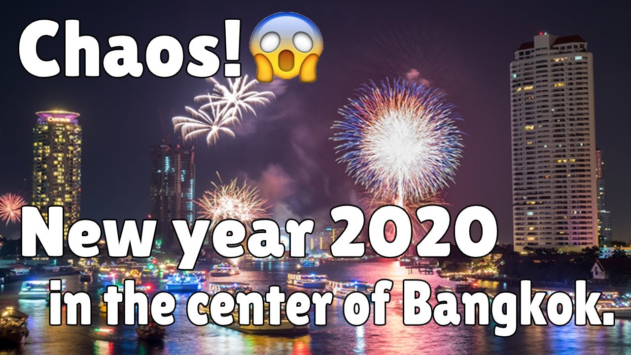 New year 2020 Countdown of Bangkok - YouTube
