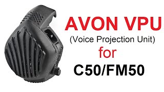 Avon VPU( Voice Projection Unit) for C50/FM50 Gas Mask
