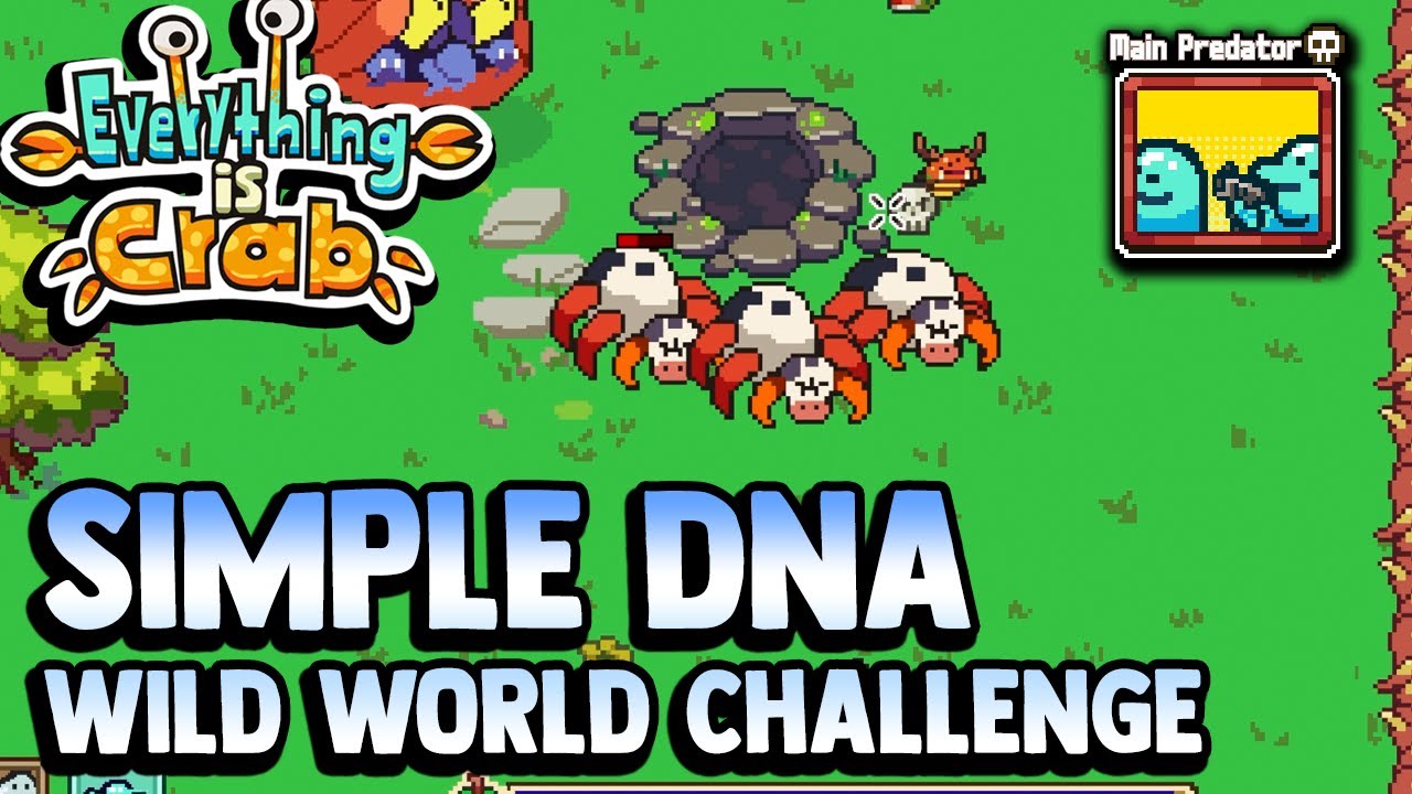 The HARDEST CHALLENGE With EVERY DNA Type! | Everything is Crab