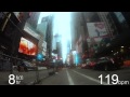 Biking in NYC - Columbus Ave, Broadway &amp; 5th Ave