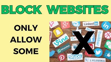 How to Block All Websites Except One In Windows 10 PC