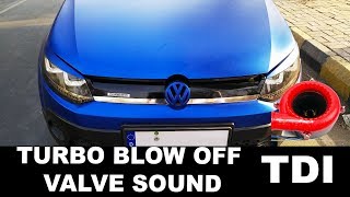 Fake Turbo Blow Off Valve Sound | Polo 1.2tdi BOV Sound