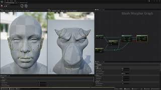 Mesh Morpher Graph - Enhanced Landmark System (Symmetric Splines and more)