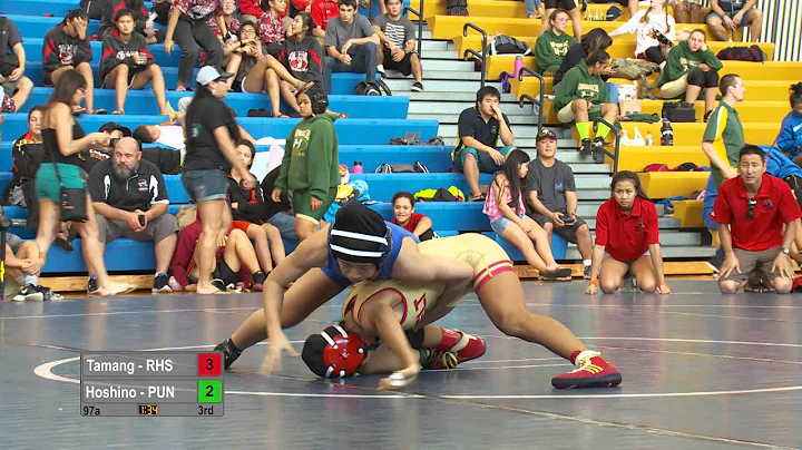 Girls Wrestling: 2015 Pa'ani: 97a: Manjam Tamang (...