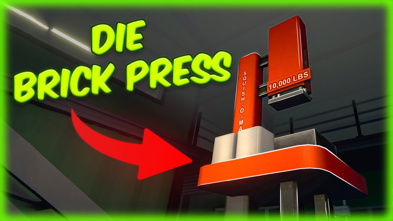 ALLES was du über die BRICK PRESS in SCHEDULE 1