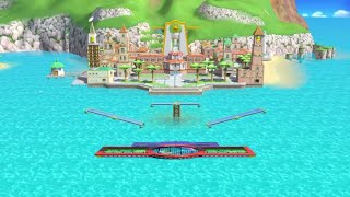 Delfino Plaza | Super Smash Bros Ultimate stage.