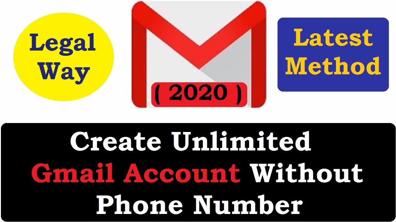 create gmail account without phone number 2014