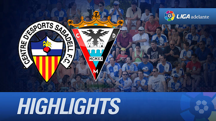 Resumen de CE Sabadell (3-2) CD Mirandés - HD