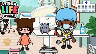 動物病院  ペットの猫ちゃんが病気!? ペットとの1日 トッカライフ アプリ | Toca Life World screenshot 2