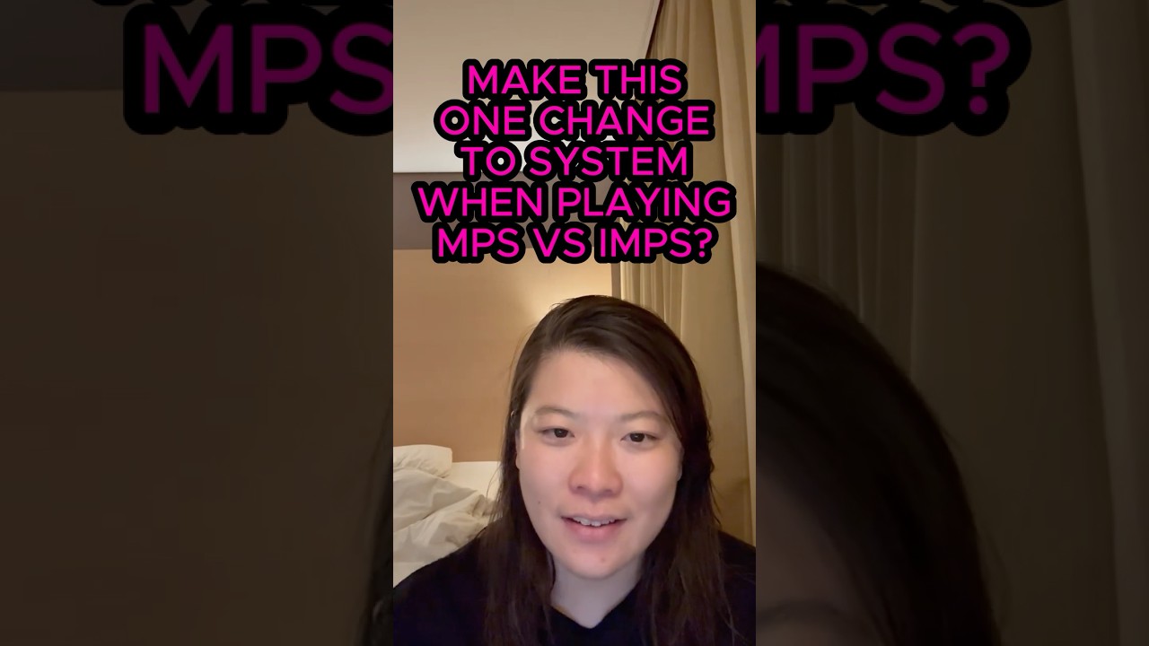 Matchpoints vs IMPs: ONE change to system?