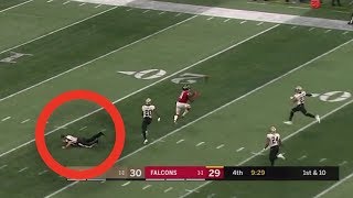 NFL Refs Falling and Tripping Compilation (2018)