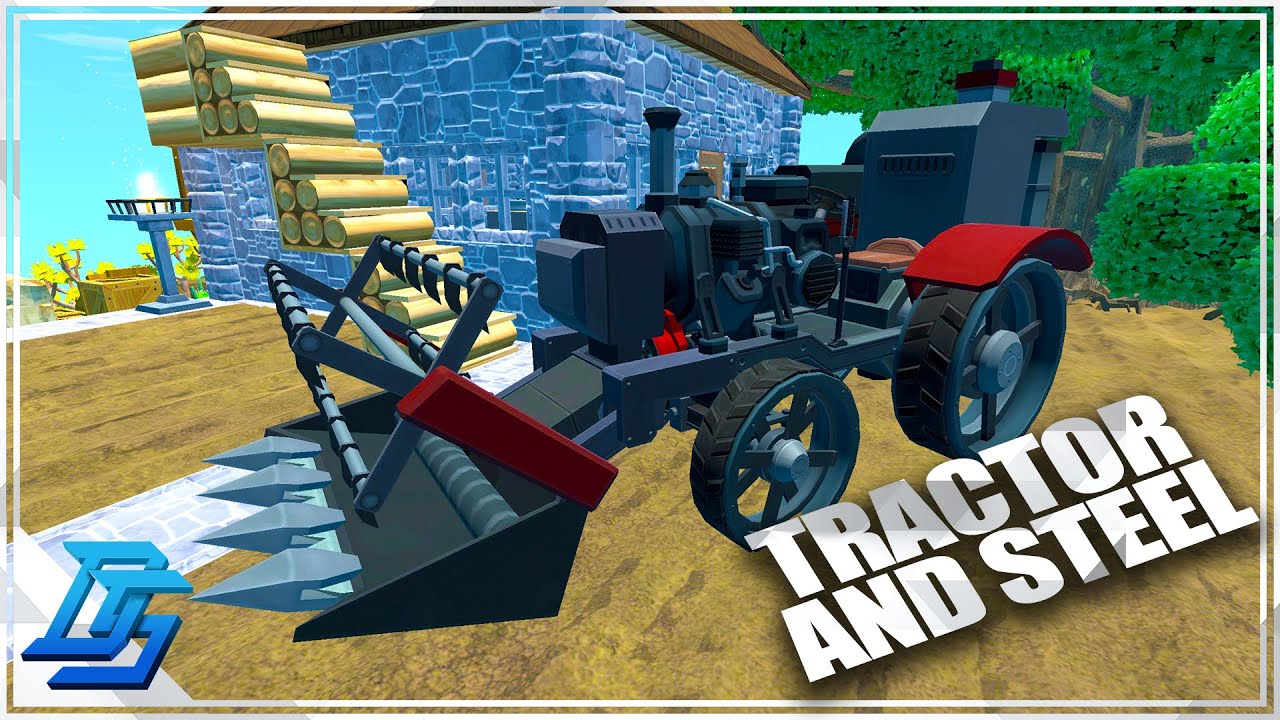 STEEL AND FIRST TRACTOR!! - ECO Gameplay  - Part 9(2021)