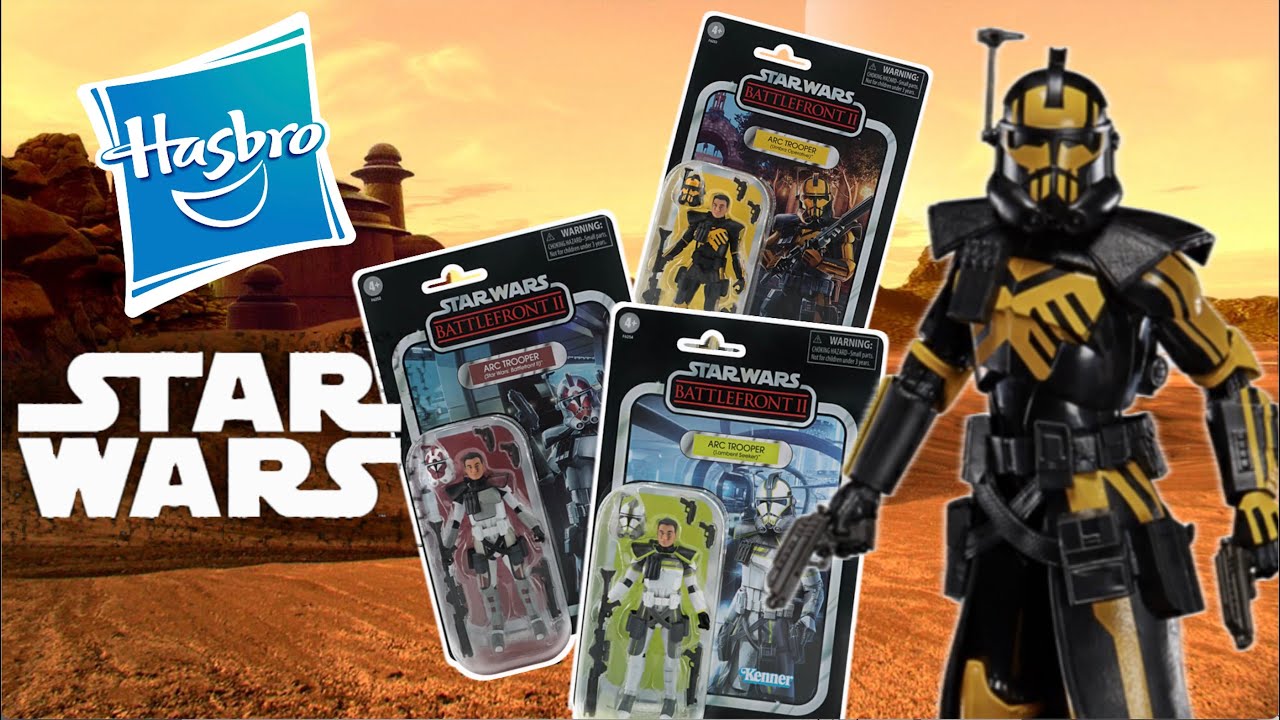 Nuevas Figuras de Star Wars de Hasbro el 2022 | ARC Troopers YouTube