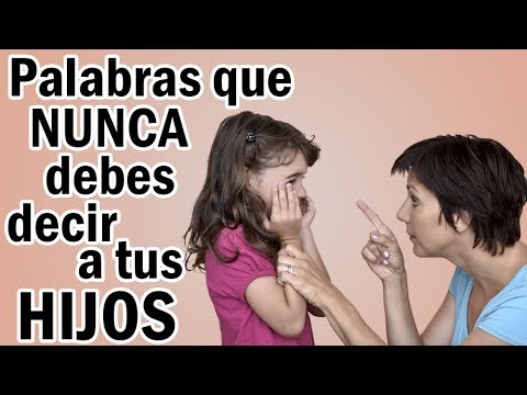 Video: Palabras Que No Se Deben Decir A Los Niños