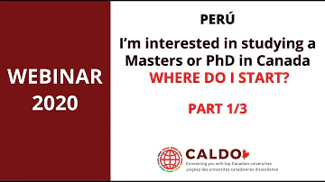 I’m interested in studying a Masters or PhD in Canada – WHERE DO I START? Part 1/3