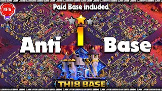 *NEW TH18 WAR* + *LEGEND* + *CWL BASE* LINKS | BEST TH18 ANTI 1 STAR DEFENCE BASES | CLASH OF CLANS