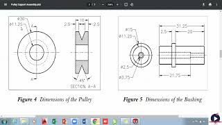 Pulley Support Assembly in Solidworks #assemblyinsolidworks #solidworks
