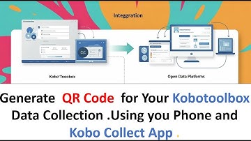 Generate QR Code for Kobotoolbox Data Collection || Using your Phone and Kobo Collet App/Software.